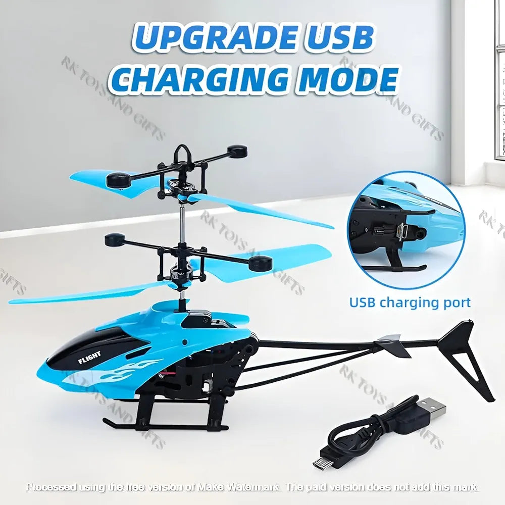 هيليكوبتر لعبة بالريموت – خفيفة، مضيئة وساهلة فالتحكم